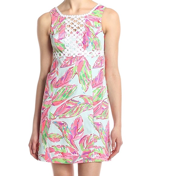 Lilly Pulitzer Dresses & Skirts - Lilly Pulitzer Rosie Shift Dress In the Vias Sz 4
